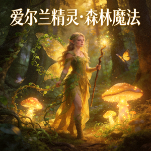 爱尔兰精灵专题封面森林魔法主题图
