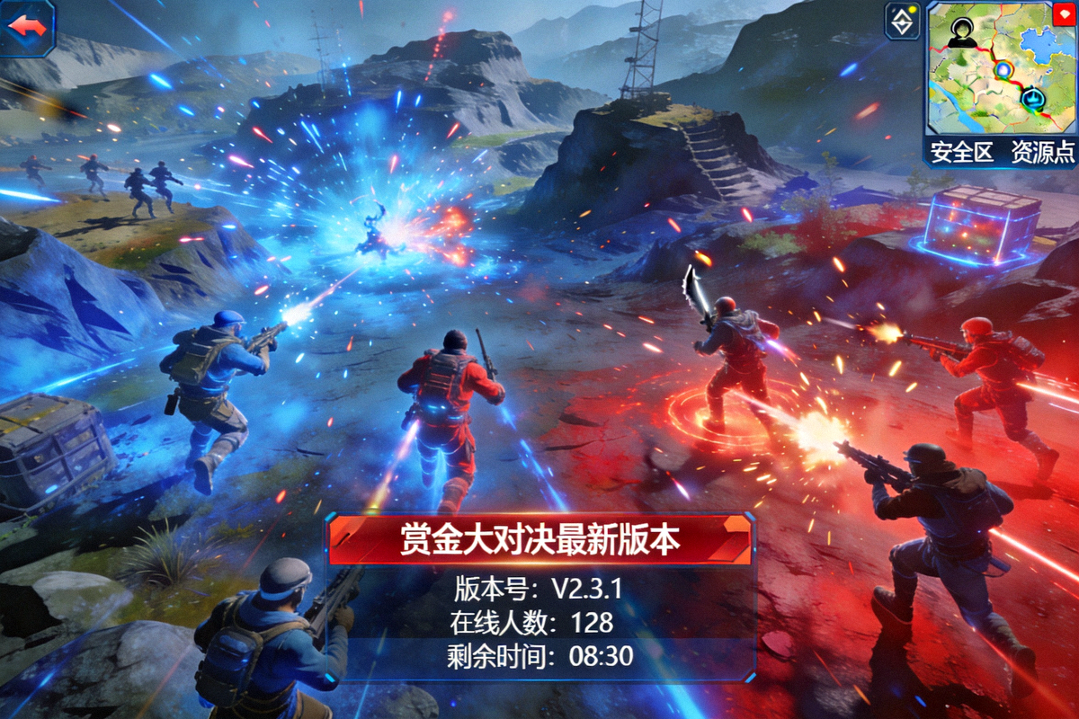 赏金大对决最新版本战场全景动态视窗展示画面